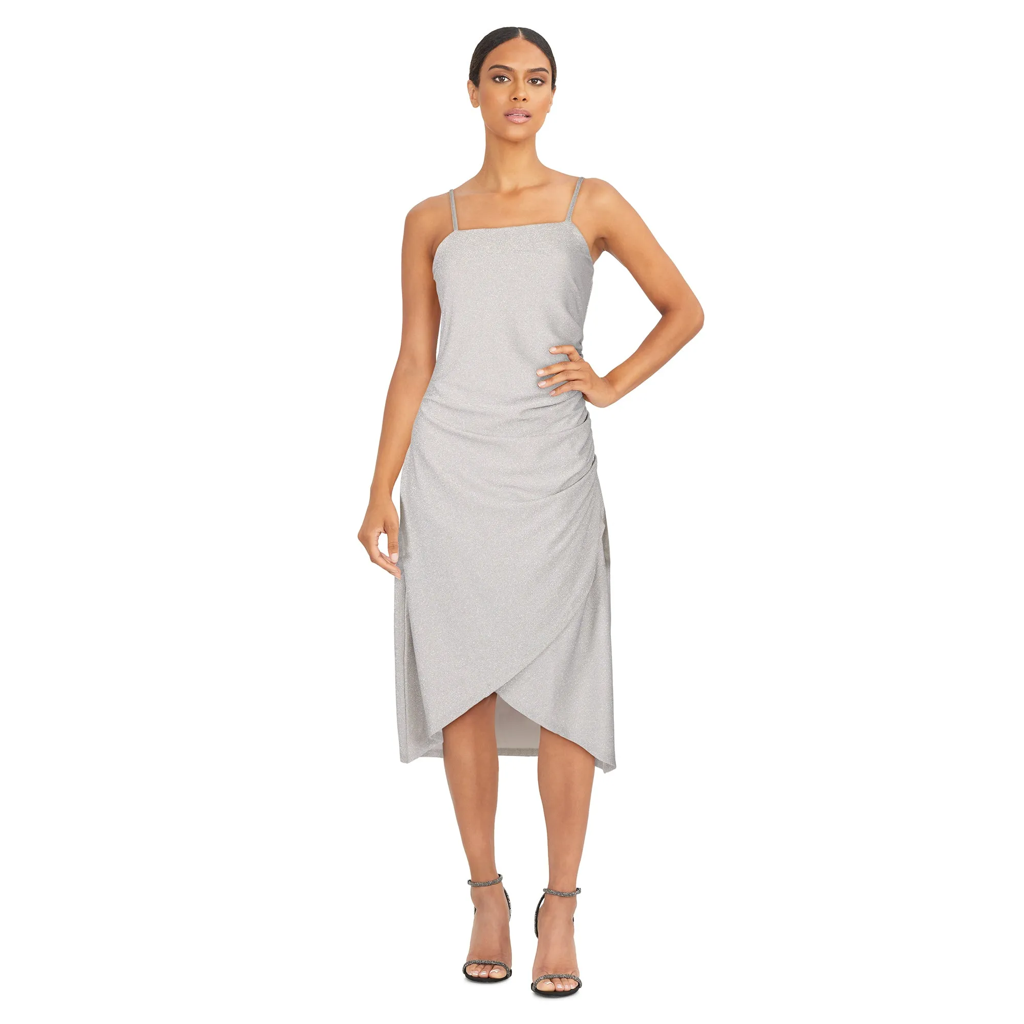 lily morgan Women's Side Ruched Dress sold by Giant Tiger product image thumbnail 3