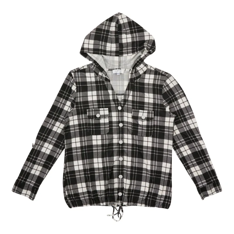 mySTYLE Women's Hooded Shirt sold by Giant Tiger
