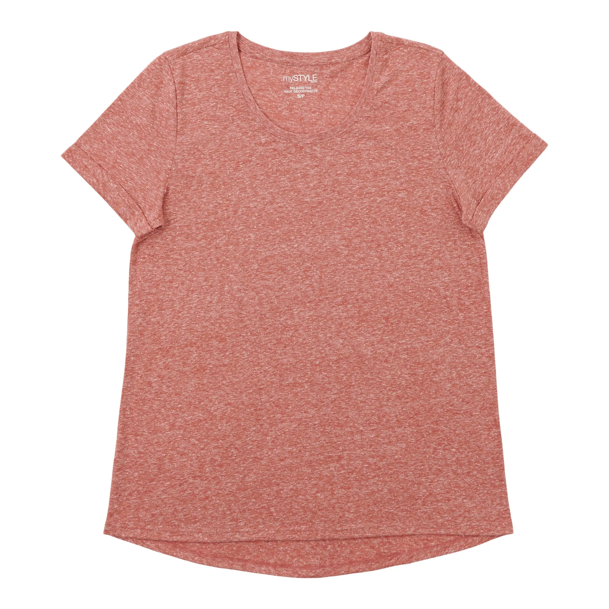 mySTYLE Women's Relaxed Crew Neck Tee sold by Giant Tiger product image thumbnail 2