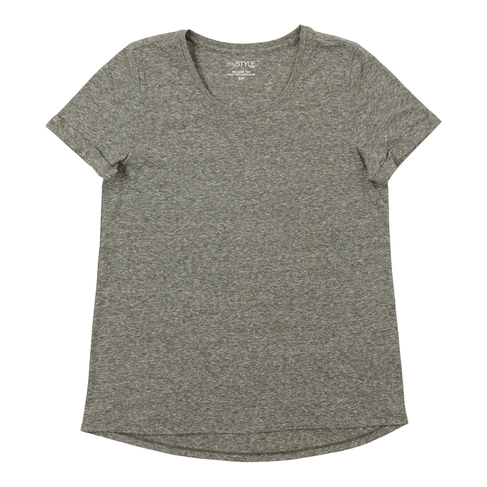 mySTYLE Women's Relaxed Crew Neck Tee sold by Giant Tiger