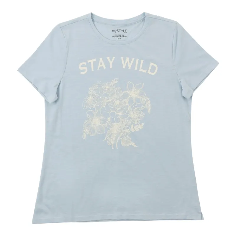 mySTYLE Women's Scooped T-Shirt sold by Giant Tiger
