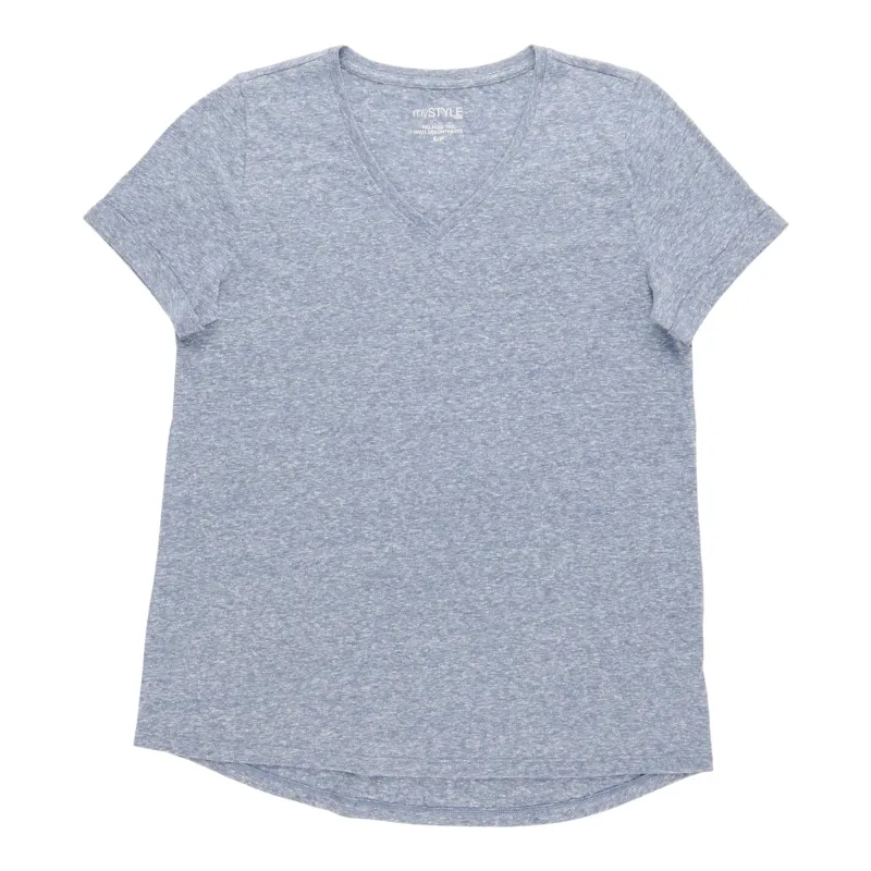 mySTYLE Women's Relaxed V-Neck Tee sold by Giant Tiger