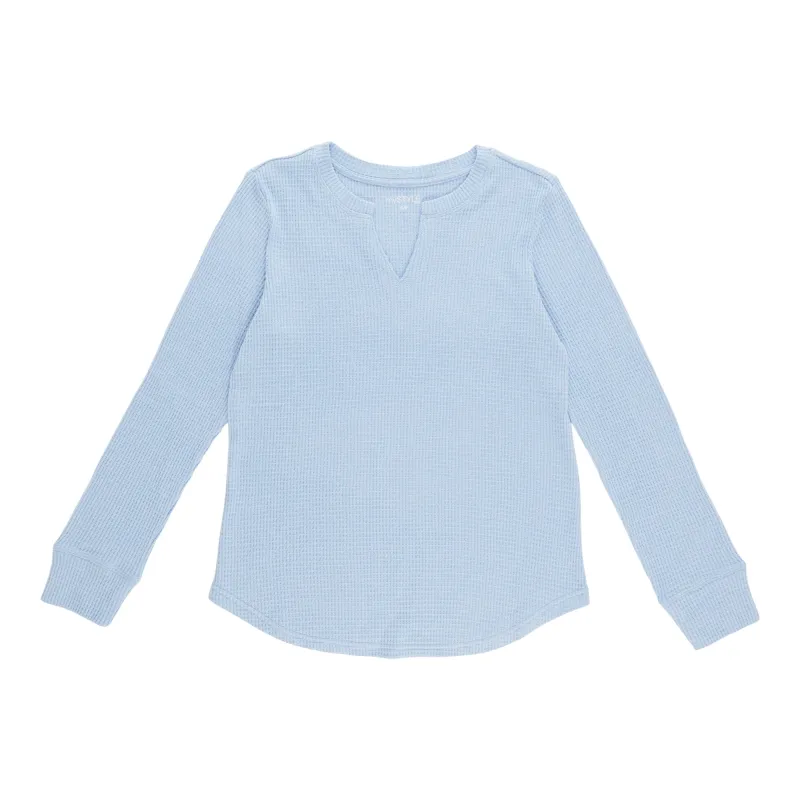 mySTYLE Women's Waffle Long Sleeve Tee sold by Giant Tiger