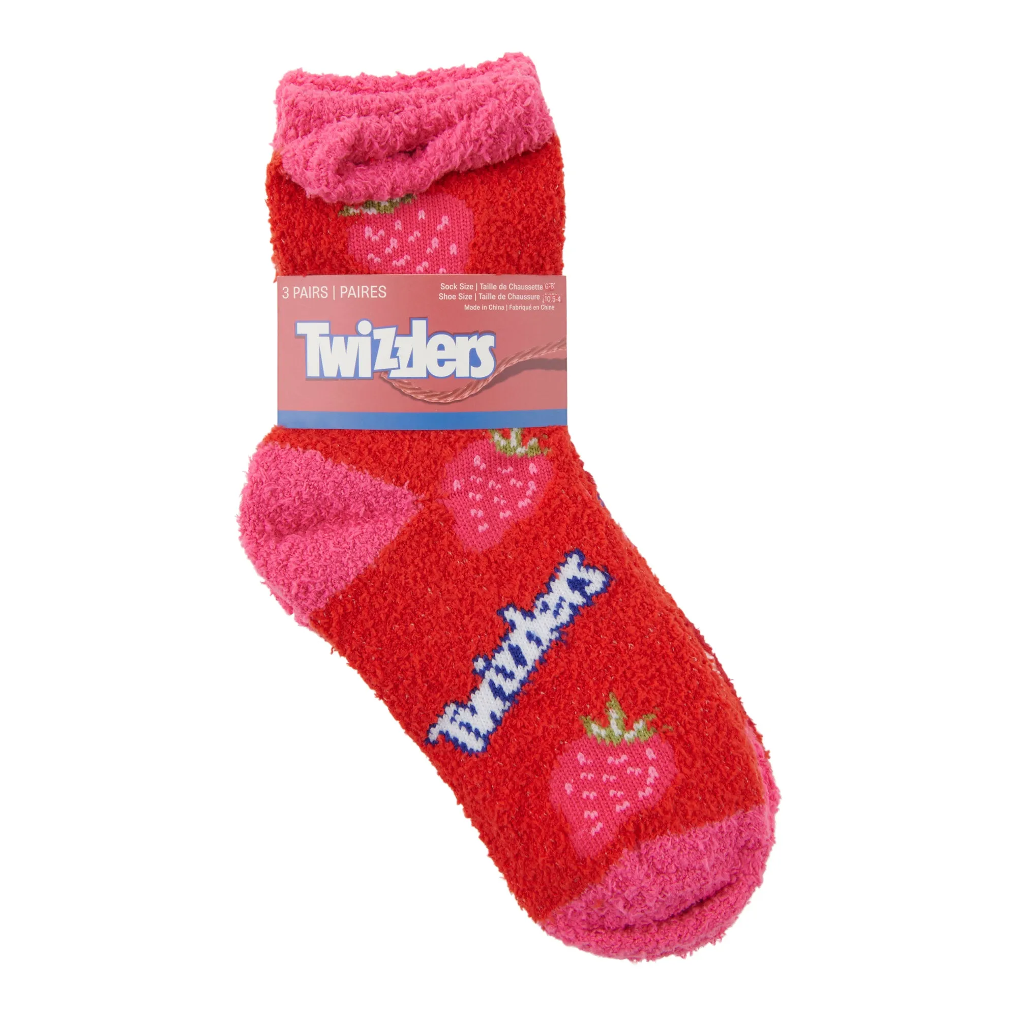 Women's Licensed Candy Cozy Crew Socks, 3-Pack sold by Giant Tiger product image thumbnail 5