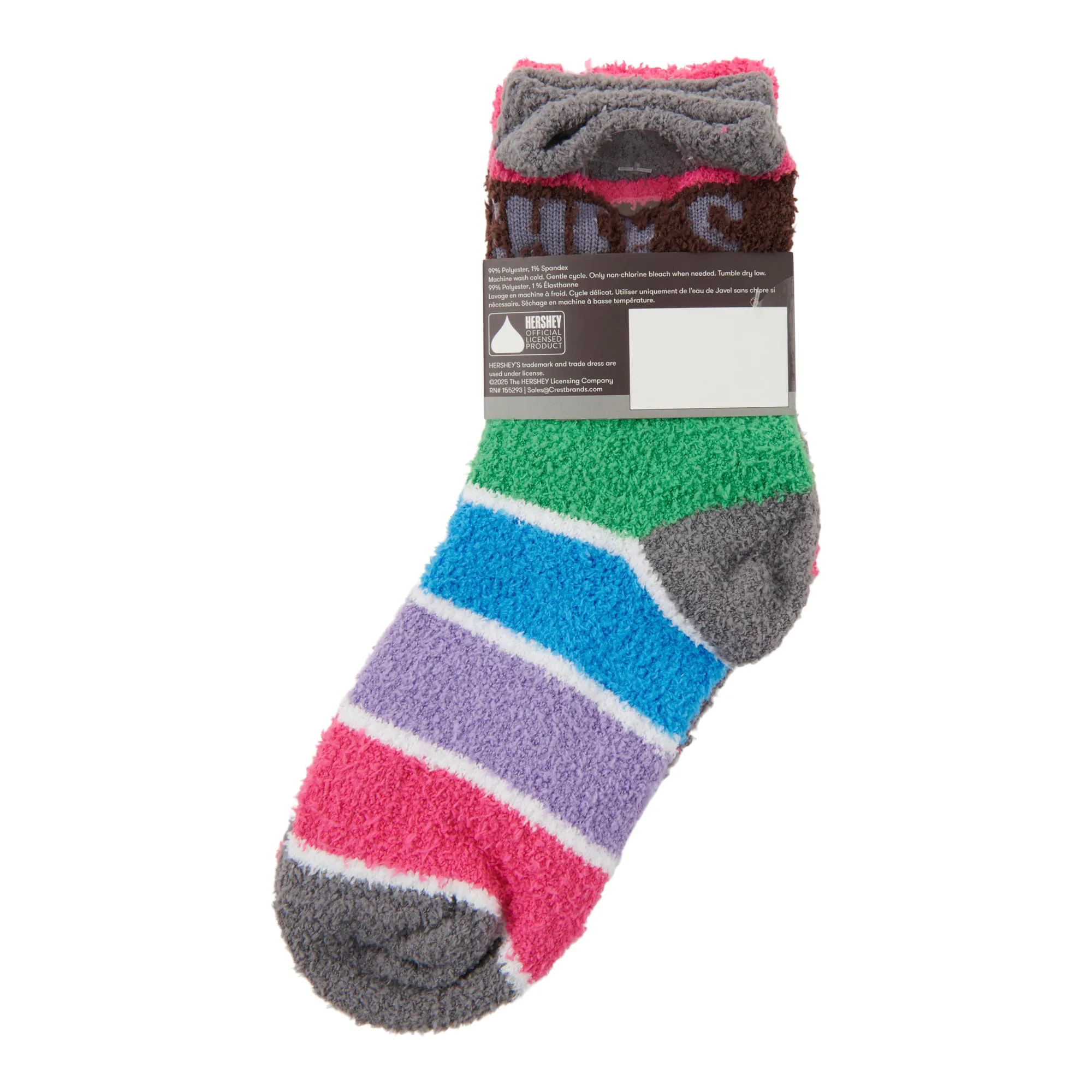 Women's Licensed Candy Cozy Crew Socks, 3-Pack sold by Giant Tiger product image thumbnail 4