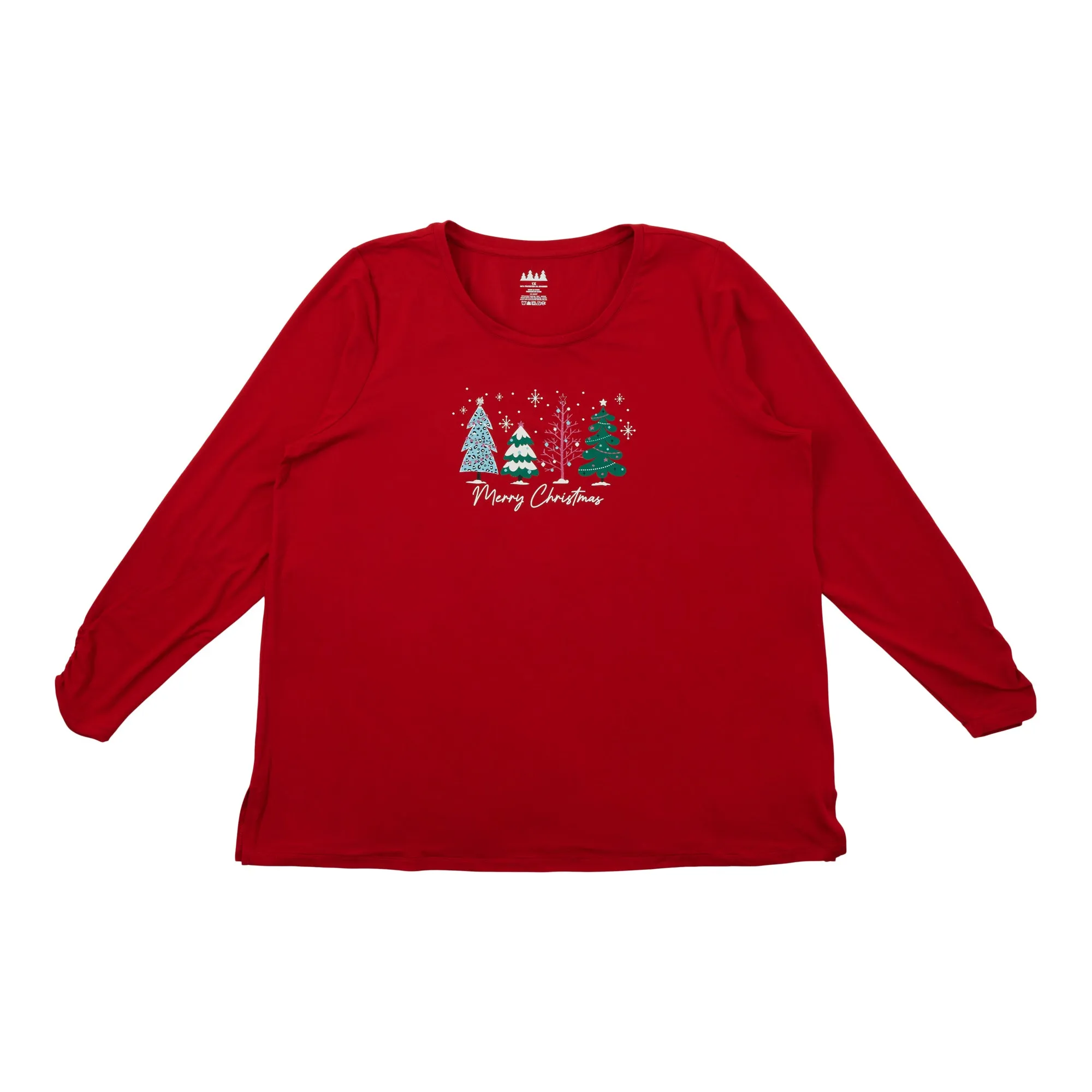 Comfy Cozy Women's Plus Long Sleeve Christmas Top sold by Giant Tiger product image thumbnail 2