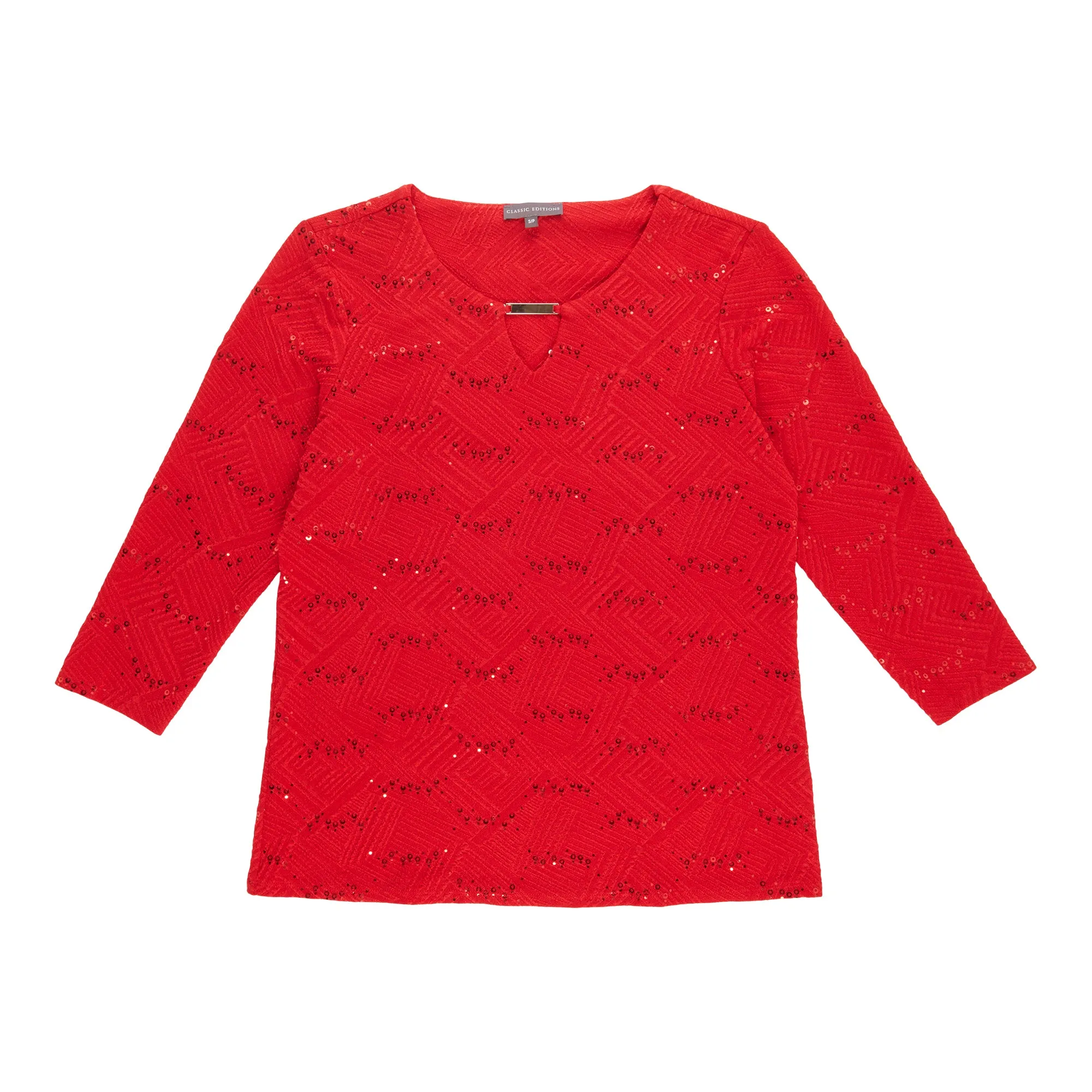 Classic Editions Women's Textured Sequin Top sold by Giant Tiger product image thumbnail 3
