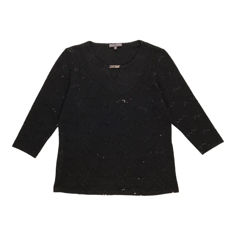 Classic Editions Women's Textured Sequin Top sold by Giant Tiger