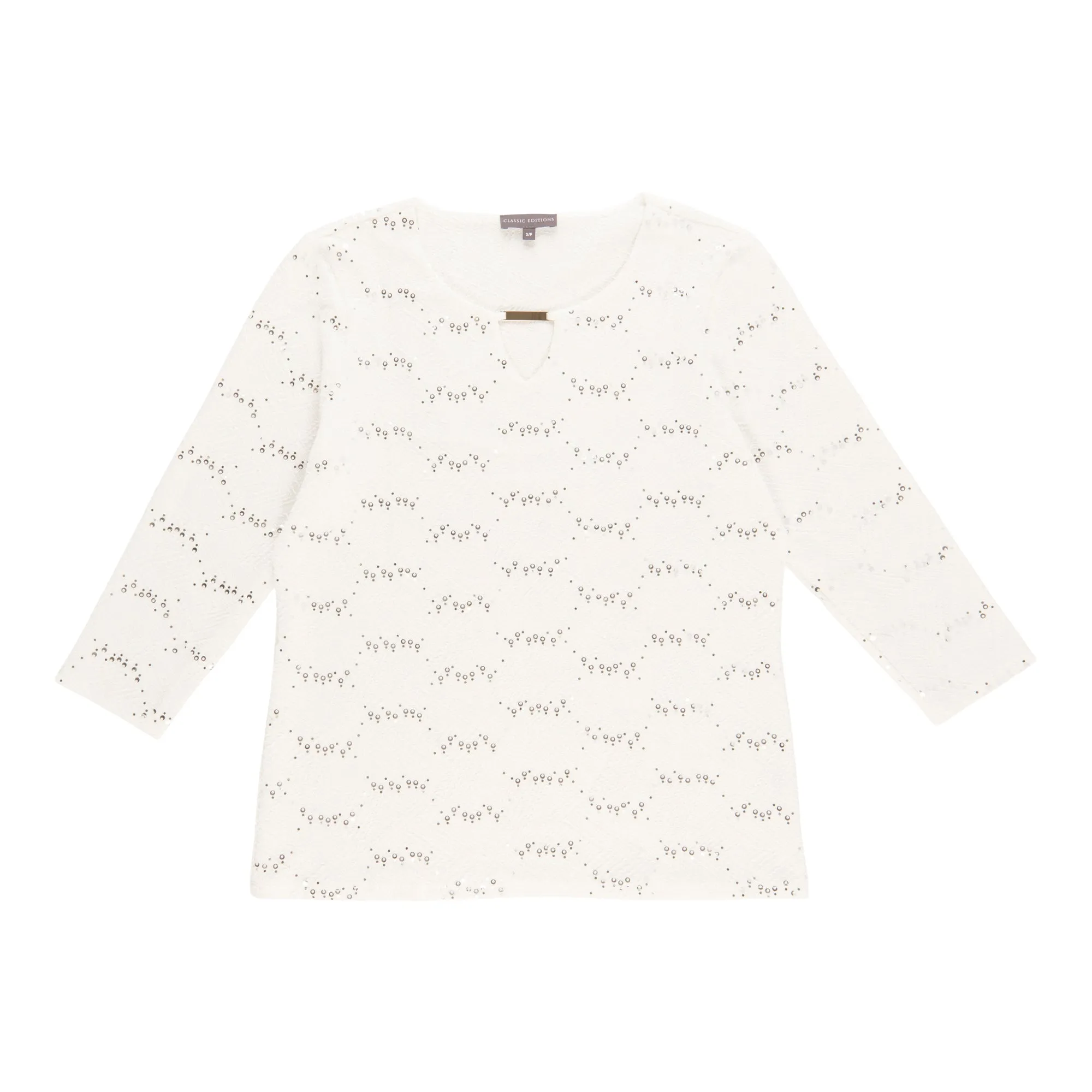 Classic Editions Women's Textured Sequin Top sold by Giant Tiger product image thumbnail 2