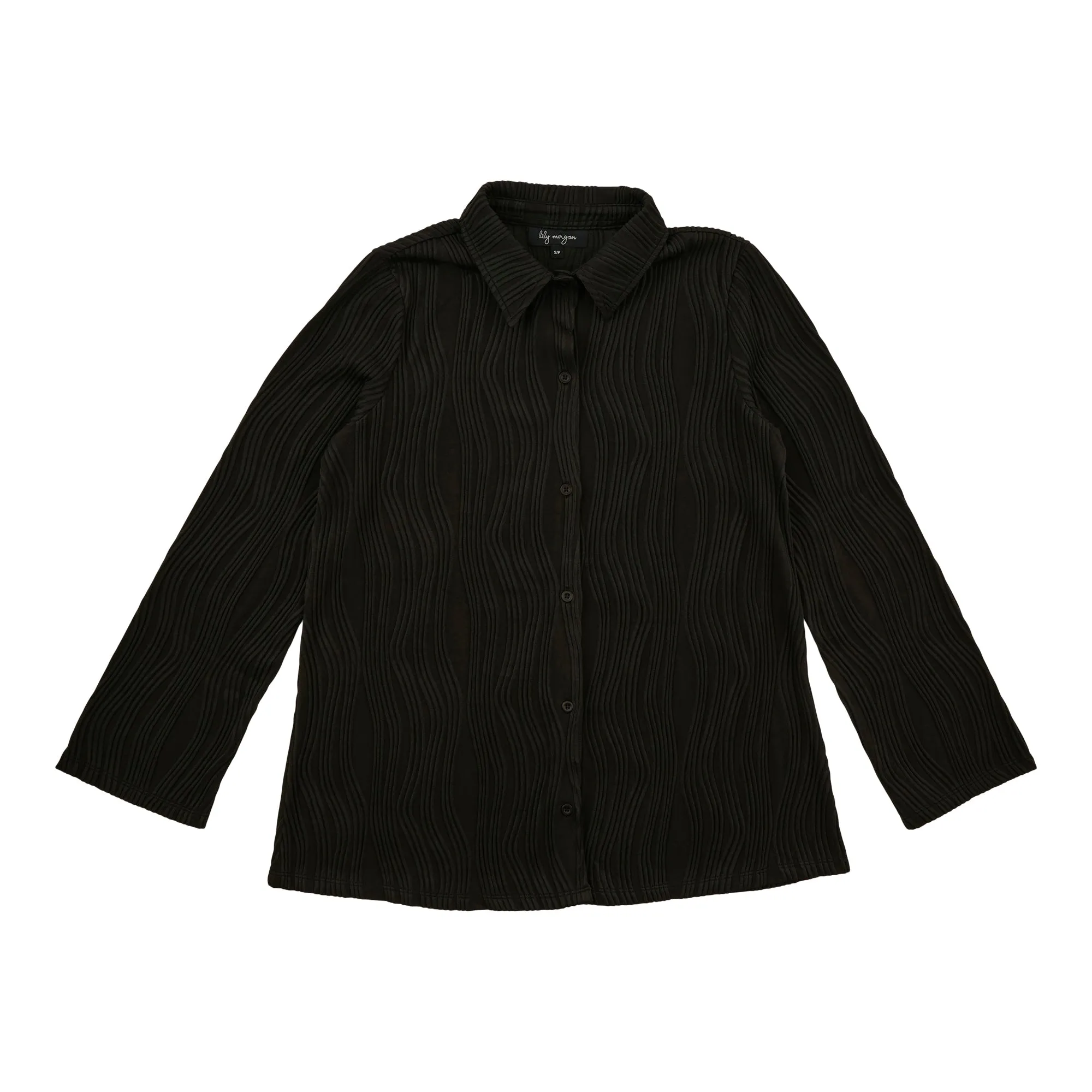 lily morgan Women's Textured Blouse sold by Giant Tiger product image thumbnail 2