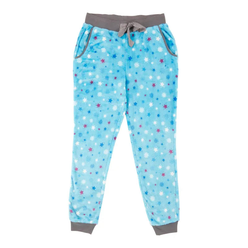 Comfy Cozy Women's Printed Plush PJ Joggers sold by Giant Tiger