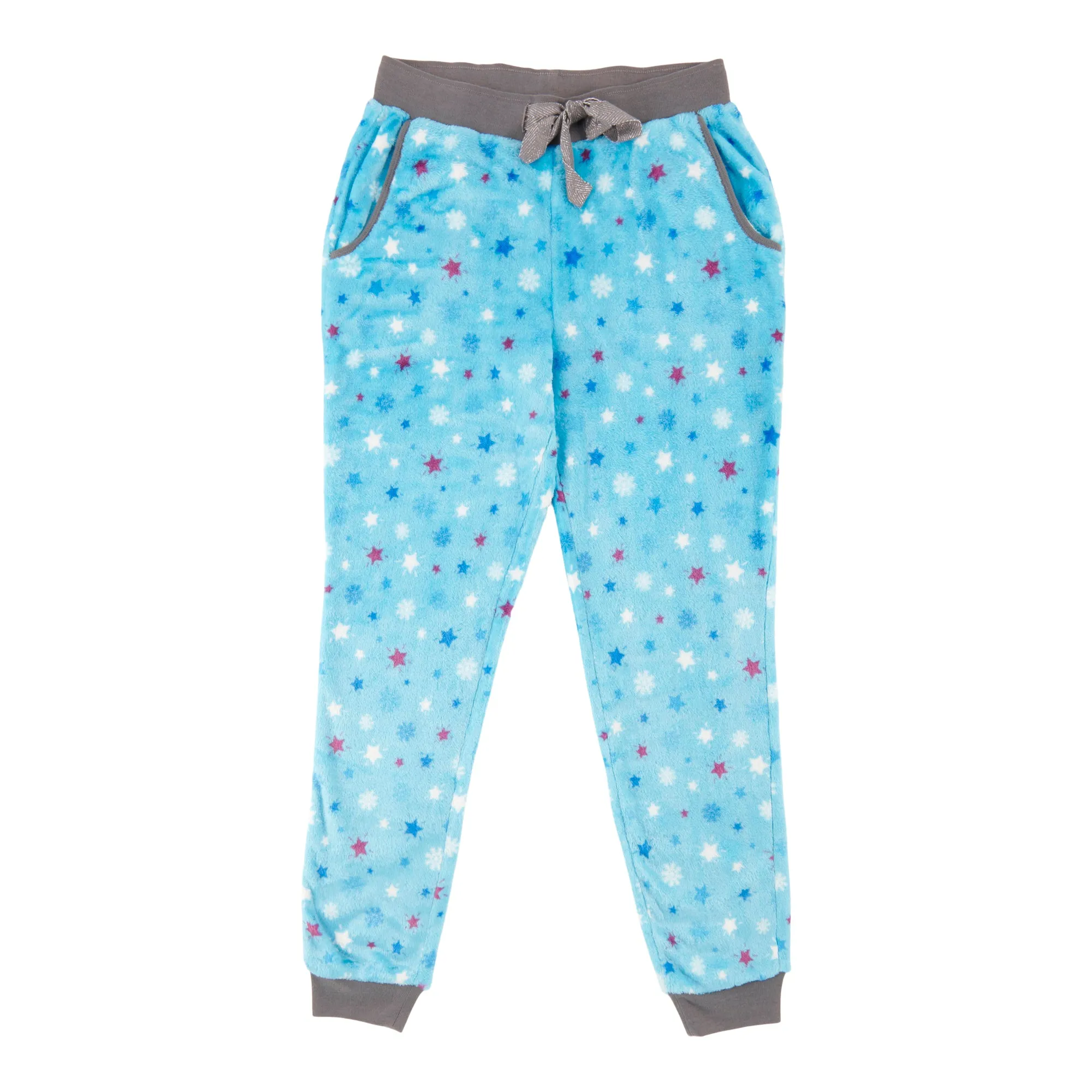 Comfy Cozy Women's Printed Plush PJ Joggers sold by Giant Tiger