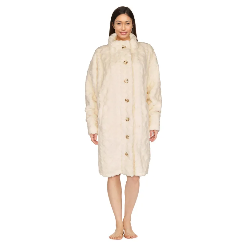 Carisma Women's Textured Button-Down Cardigan sold by Giant Tiger