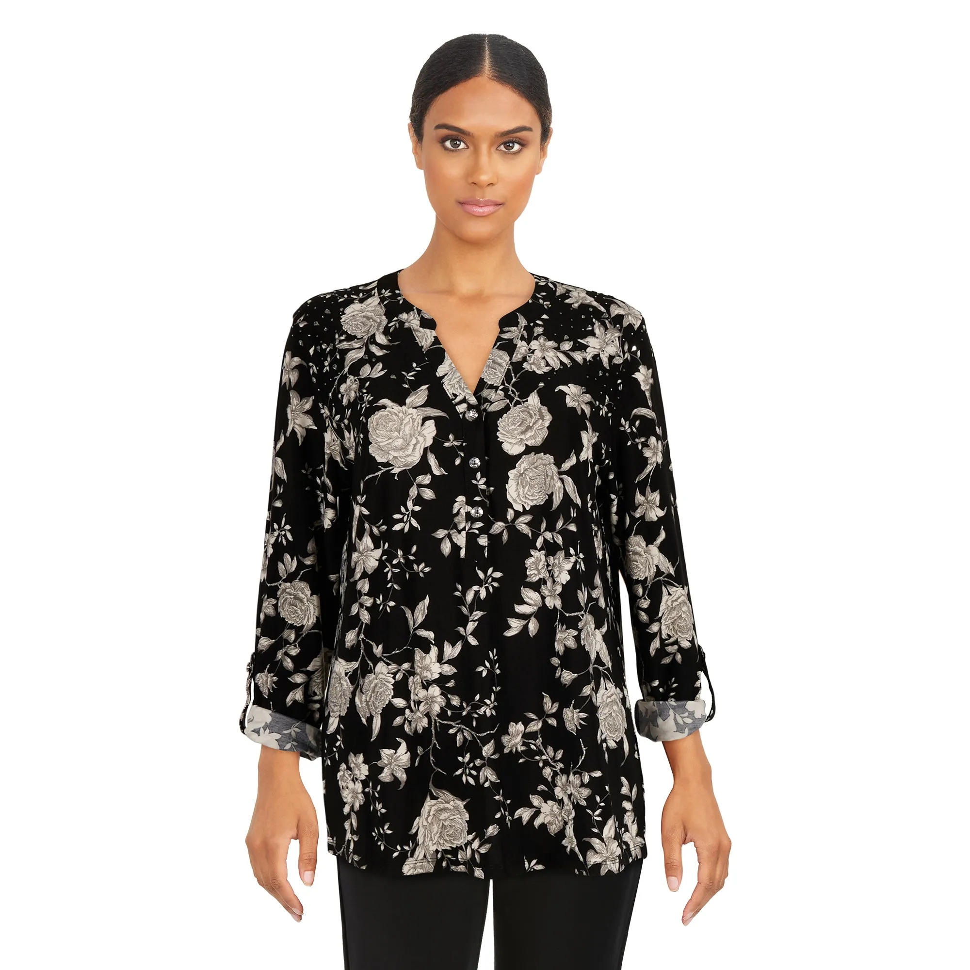 lily morgan Women's Rhinestone Detail Top sold by Giant Tiger product image thumbnail 4