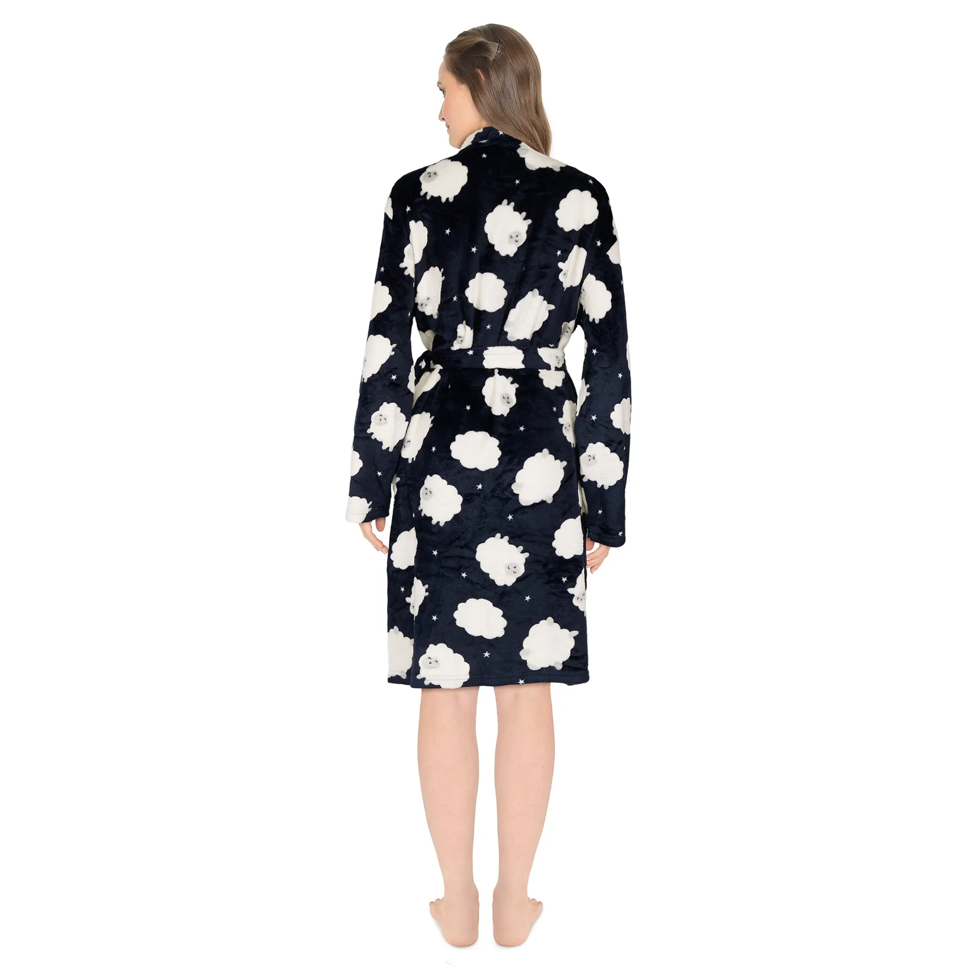 Carisma Women's Printed Plush Robe sold by Giant Tiger product image thumbnail 2