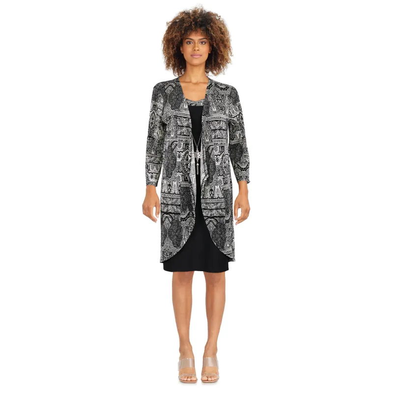 Classic Editions Women's Dress with Necklace sold by Giant Tiger