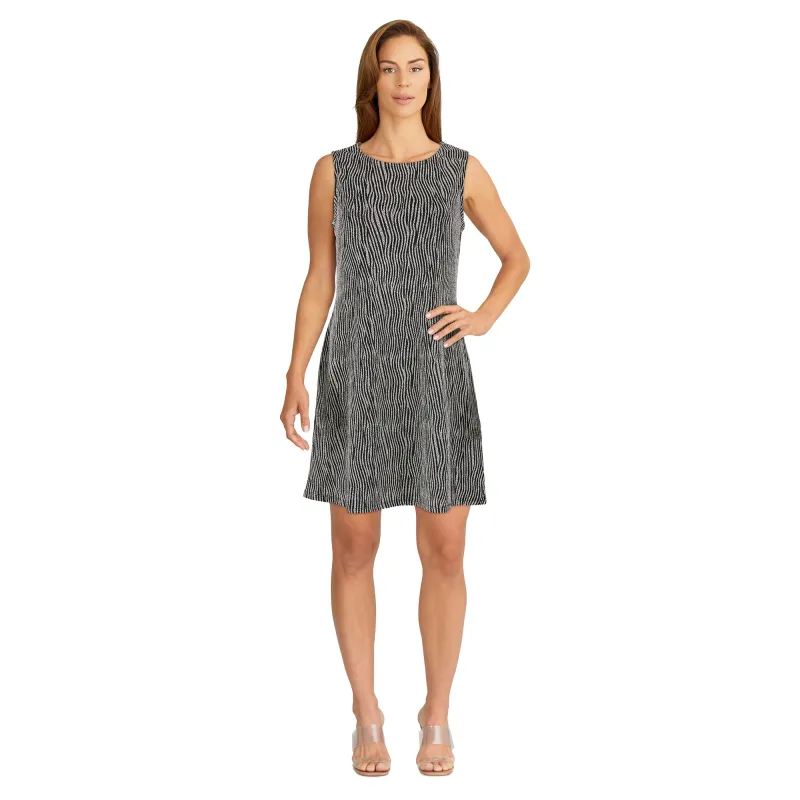 lily morgan Women's Animal Printed Glitter Knit Dress sold by Giant Tiger