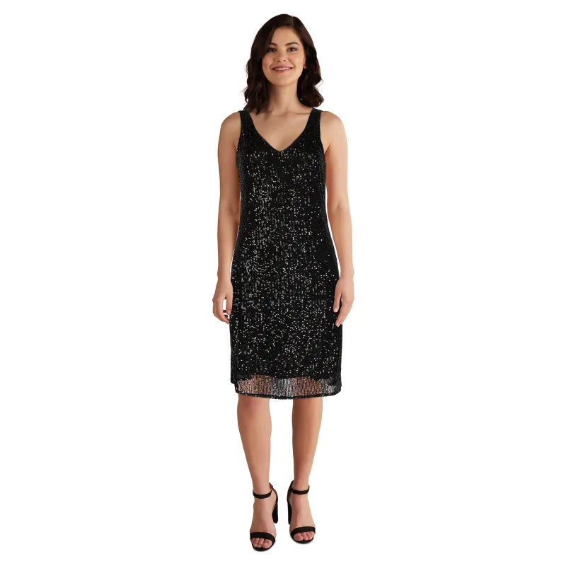 lily morgan Women's Sequin Tank Dress sold by Giant Tiger