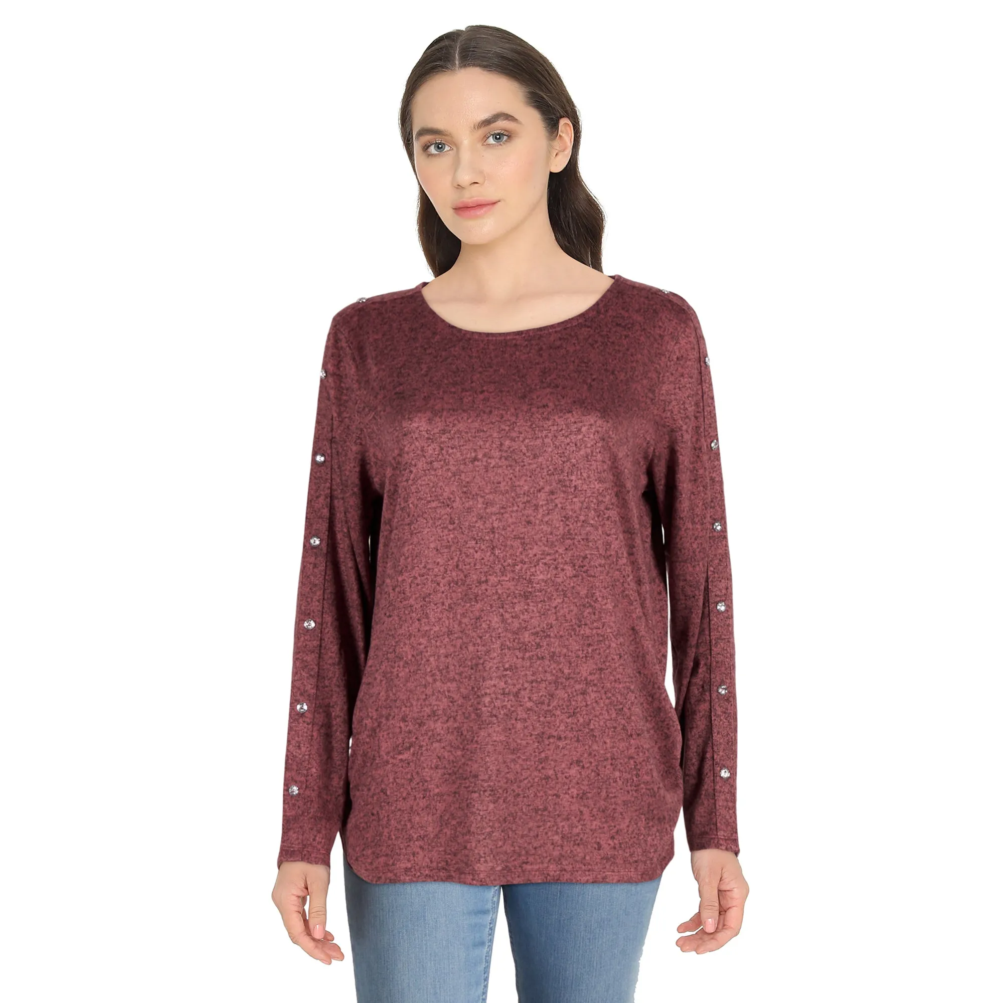 lily morgan Women's Long Sleeve Sweater sold by Giant Tiger product image thumbnail 2