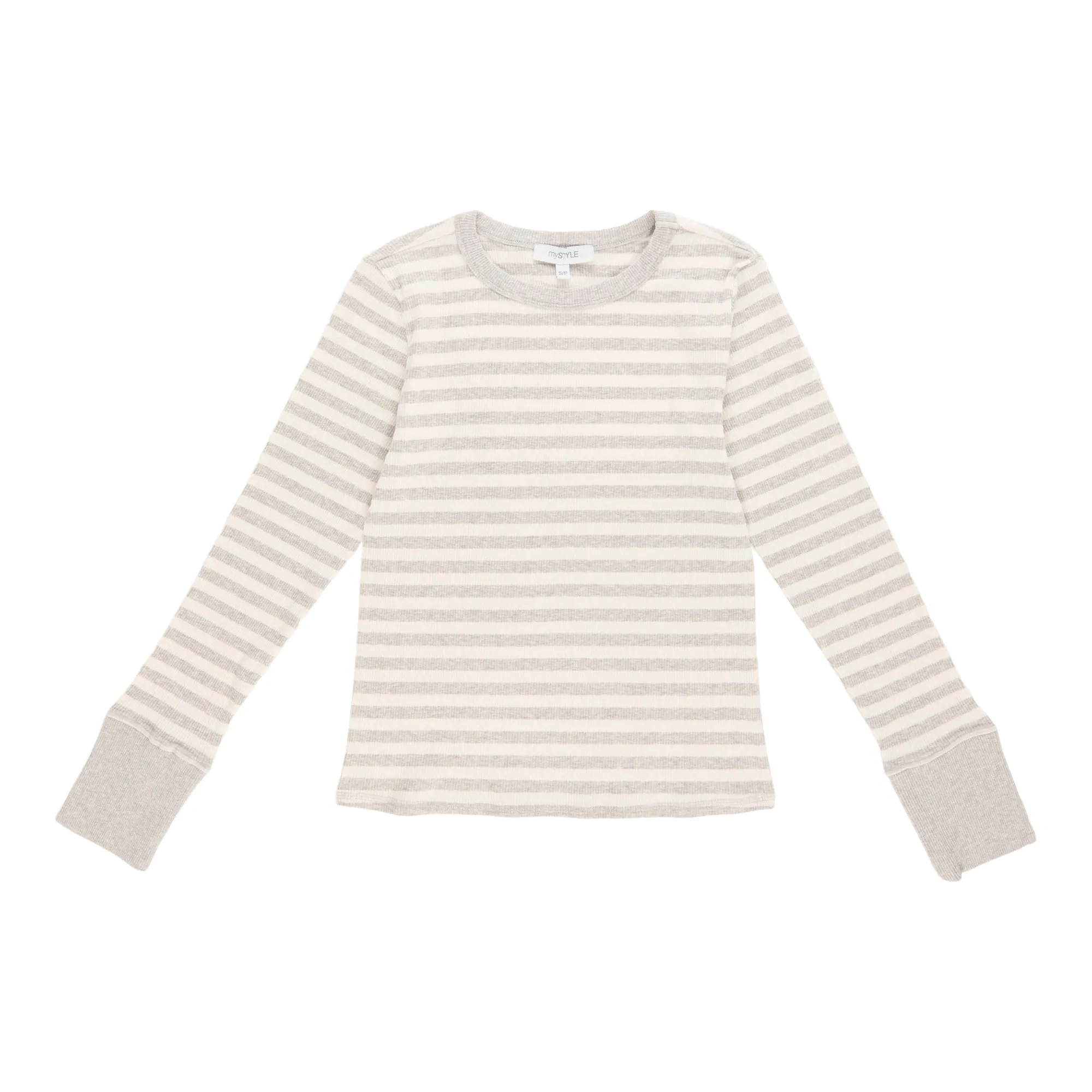 mySTYLE Women's Ribbed Long Sleeve Tee sold by Giant Tiger product image thumbnail 2