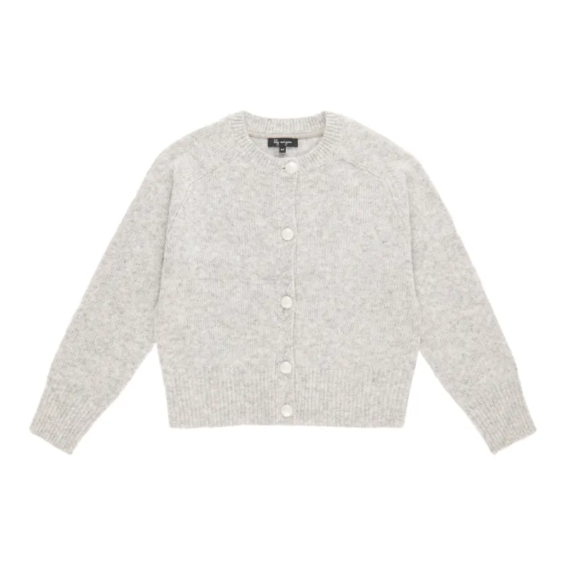 lily morgan Women's Big Button Cardigan sold by Giant Tiger