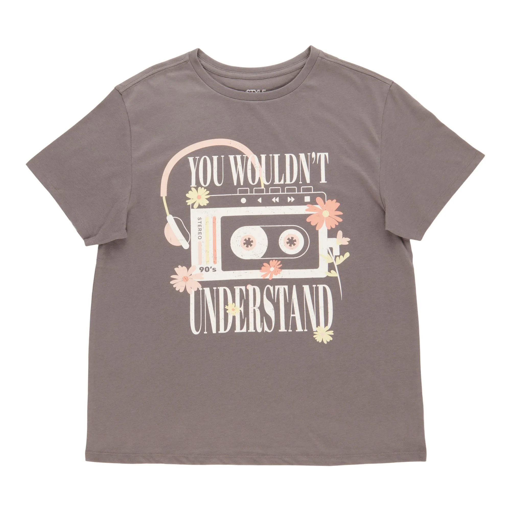 mySTYLE Women's Crew Neck T-Shirt sold by Giant Tiger product image thumbnail 2