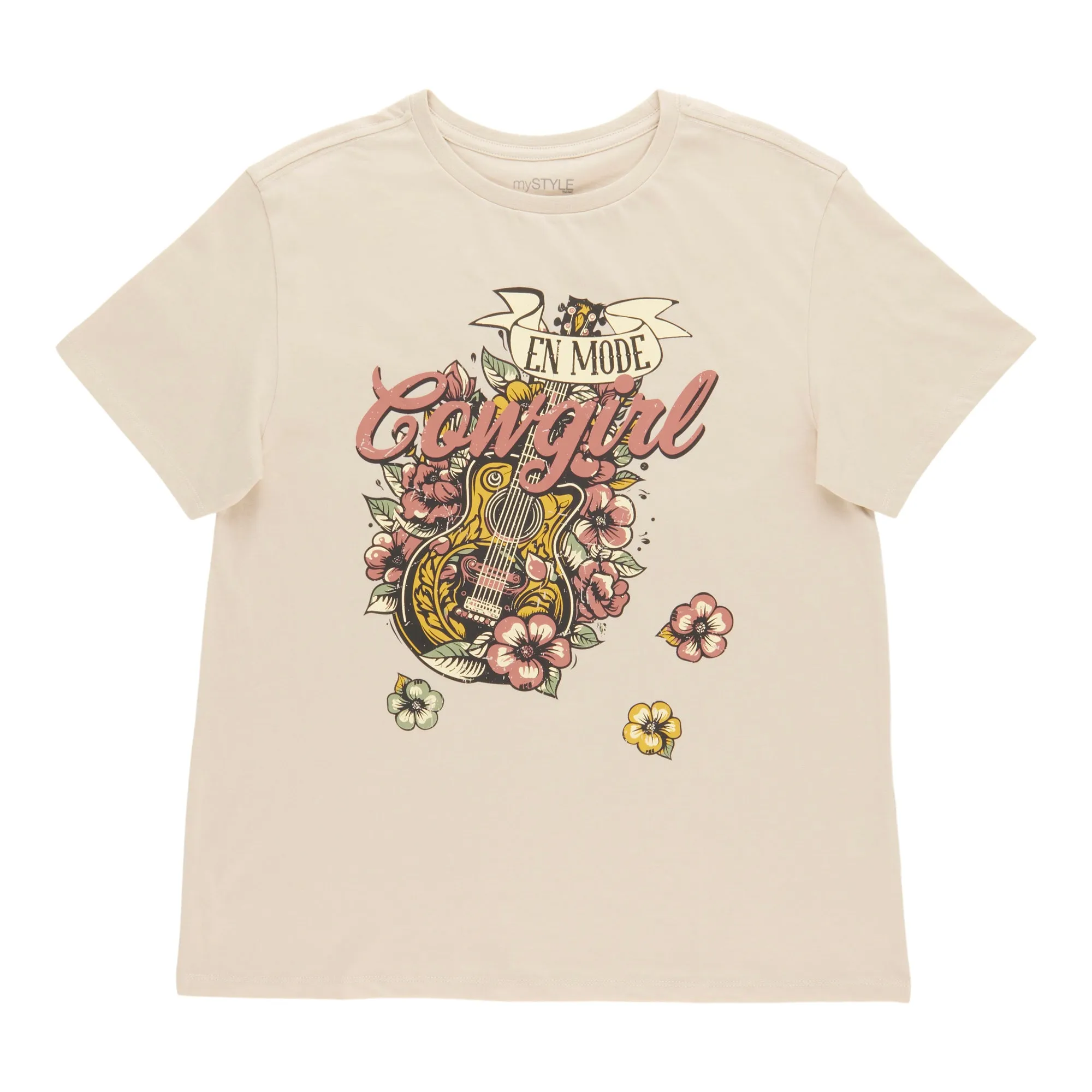 mySTYLE Women's Crew Neck T-Shirt sold by Giant Tiger