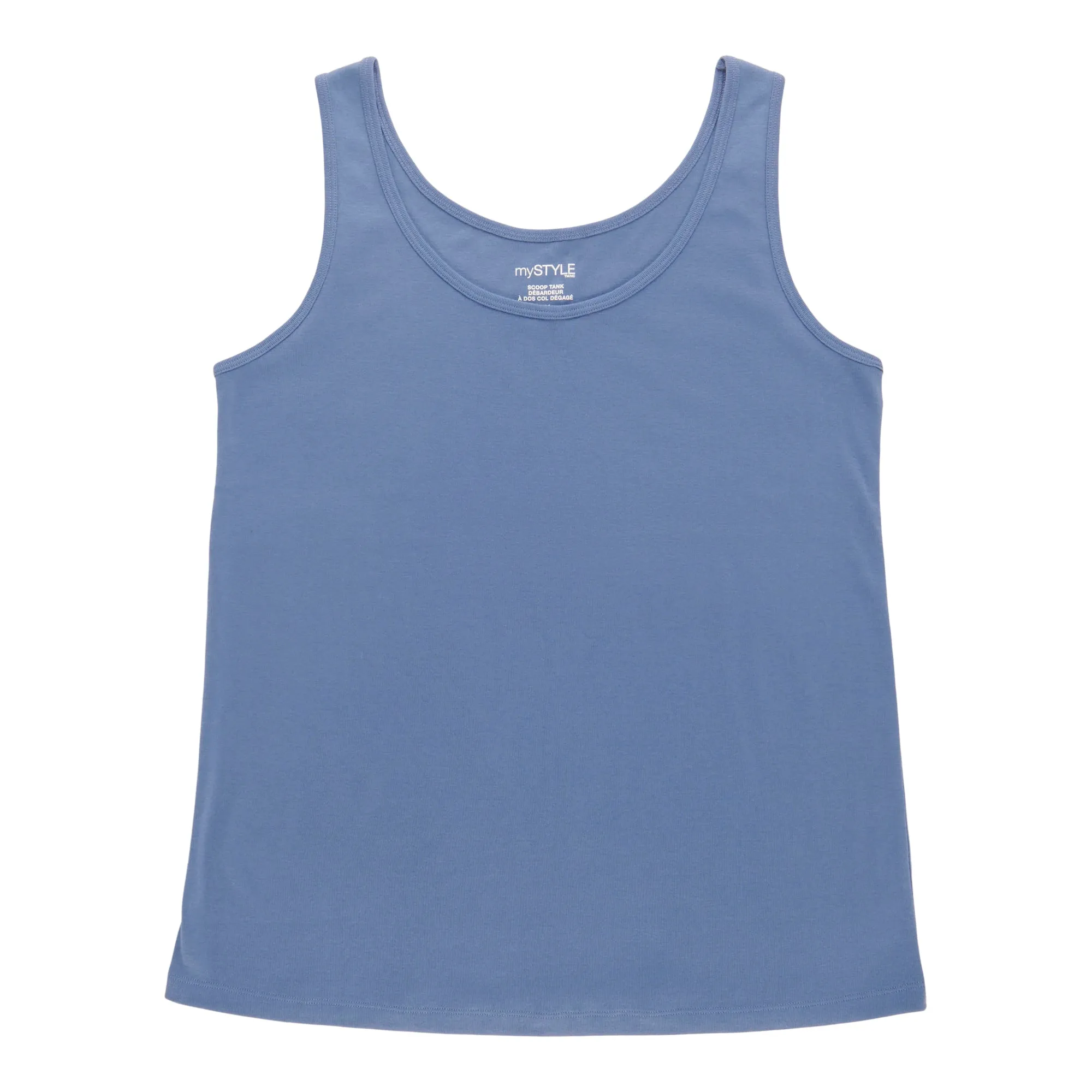 mySTYLE Women's Plus Ribbed Tank Top sold by Giant Tiger