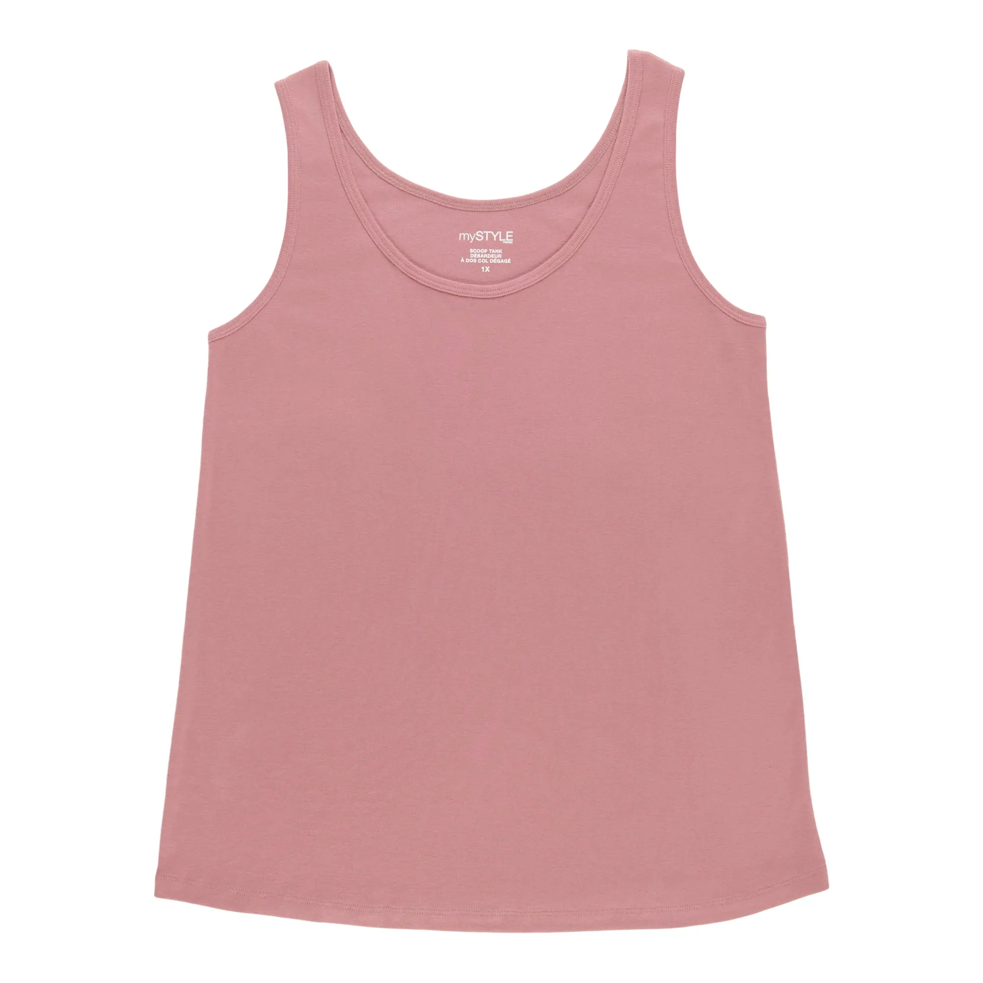 mySTYLE Women's Plus Ribbed Tank Top sold by Giant Tiger product image thumbnail 3