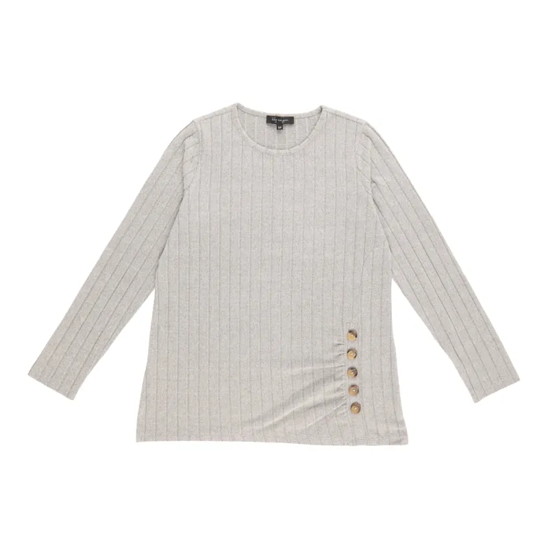 lily morgan Women's Top with Side Buttons sold by Giant Tiger