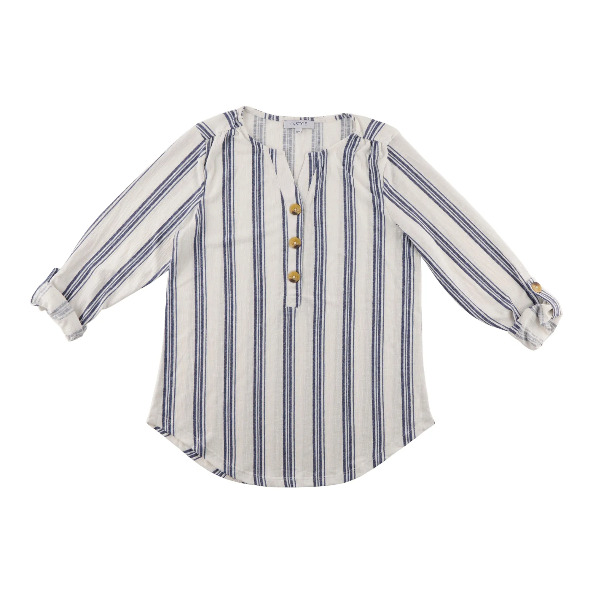 mySTYLE Women's V-Neck Long Sleeve Top sold by Giant Tiger product image thumbnail 2