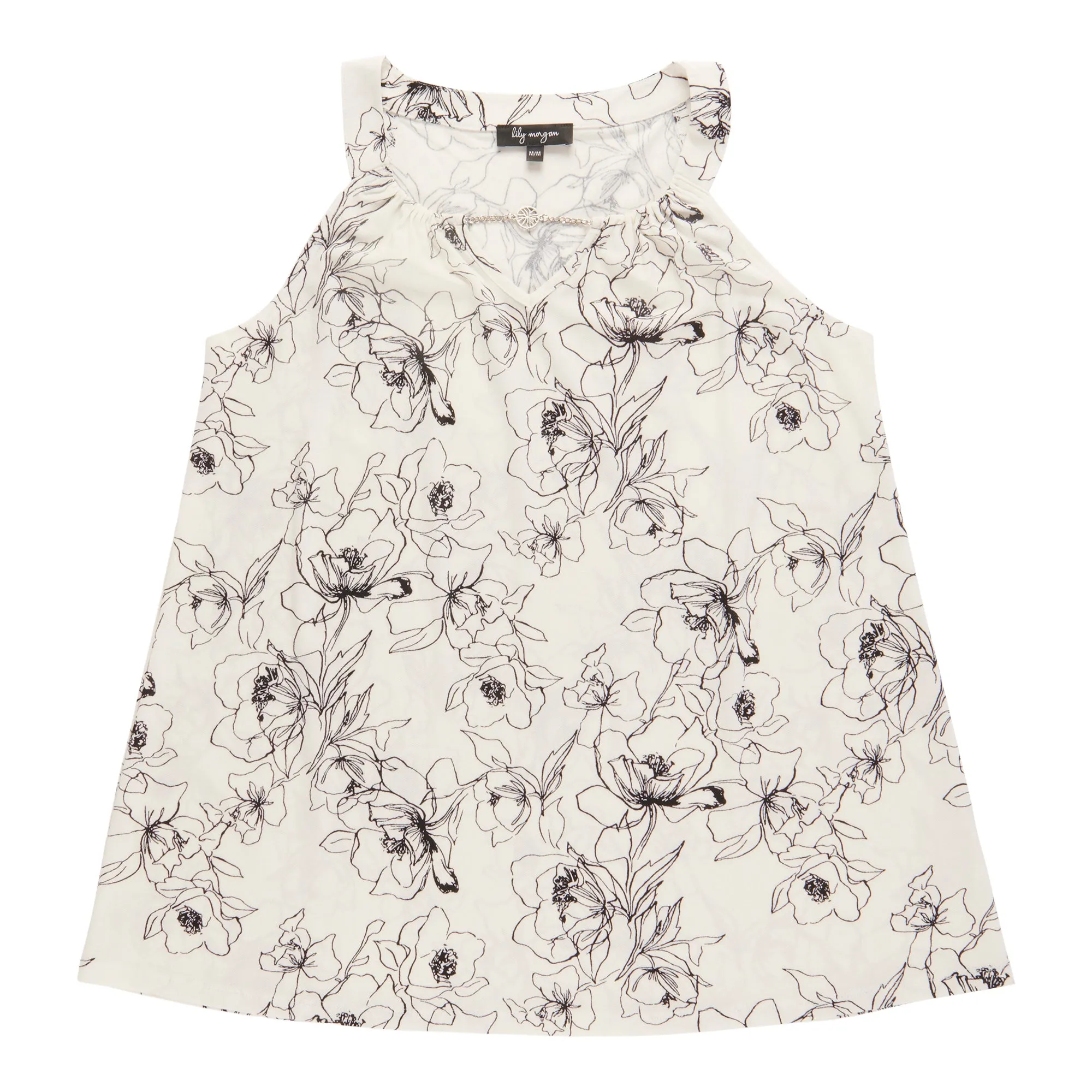 lily morgan Women's Printed V-Neck Camisole sold by Giant Tiger product image thumbnail 4