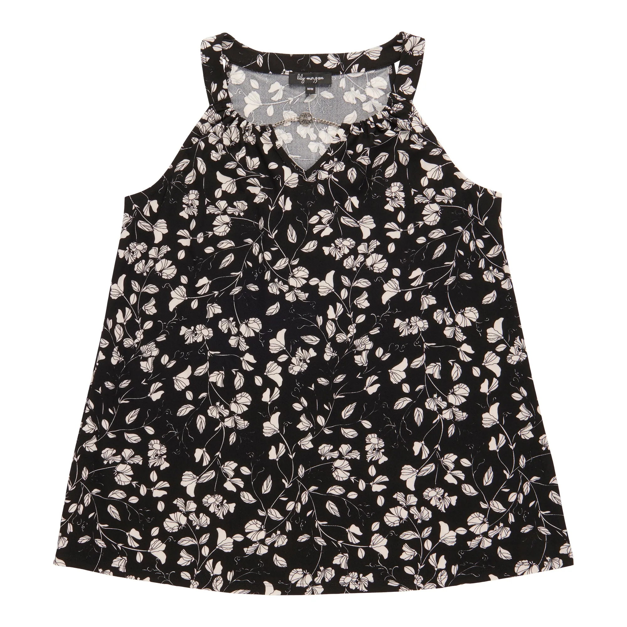 lily morgan Women's Printed V-Neck Camisole sold by Giant Tiger