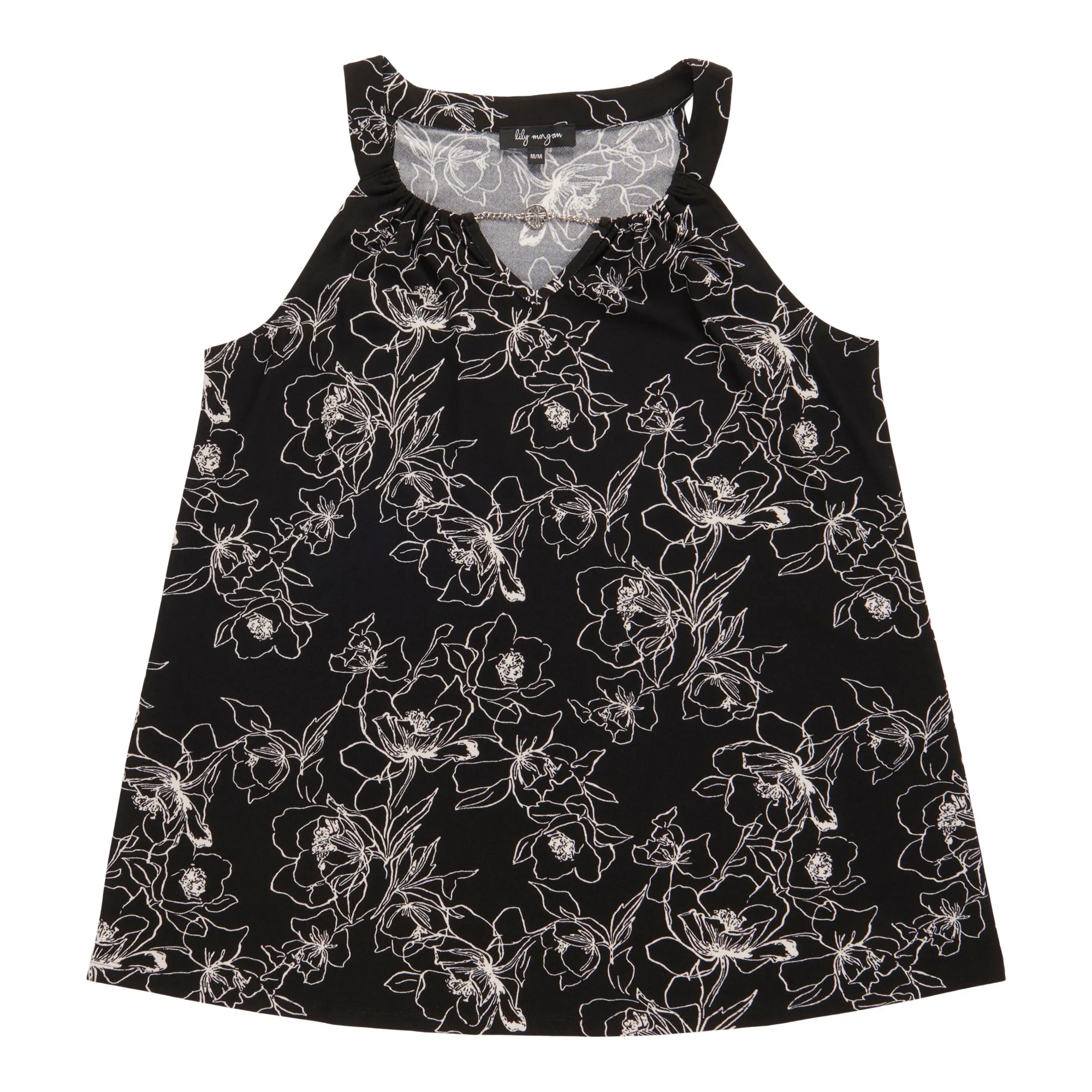 lily morgan Women's Printed V-Neck Camisole sold by Giant Tiger product image thumbnail 3