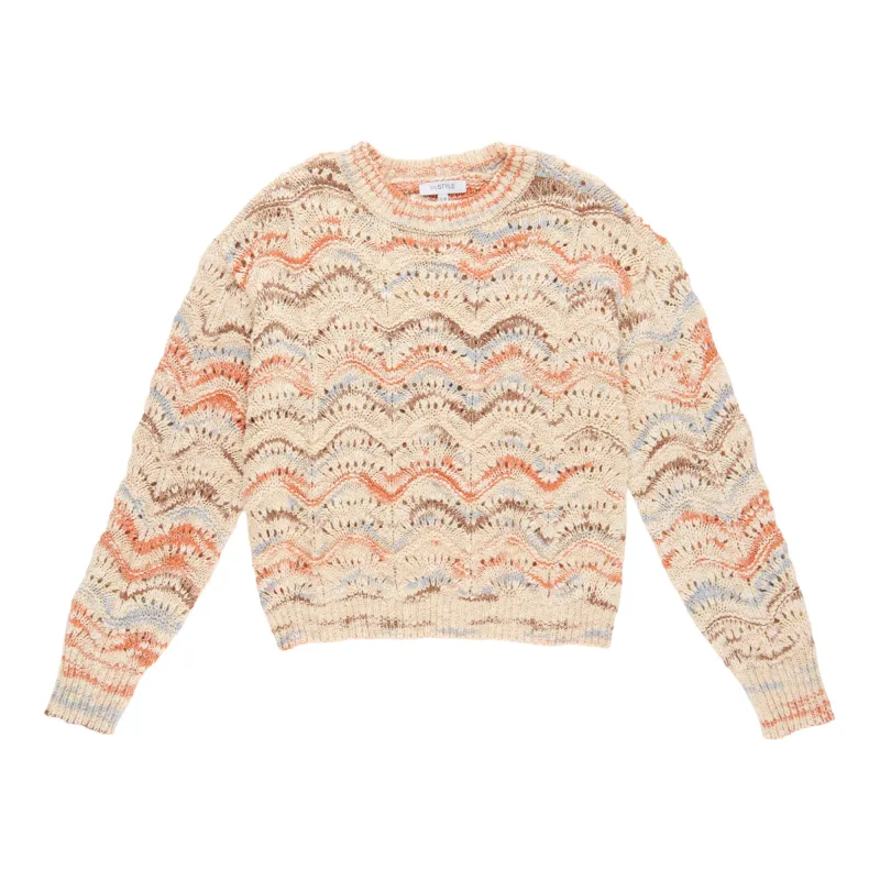 mySTYLE Women's Nubby Pointelle Sweater sold by Giant Tiger