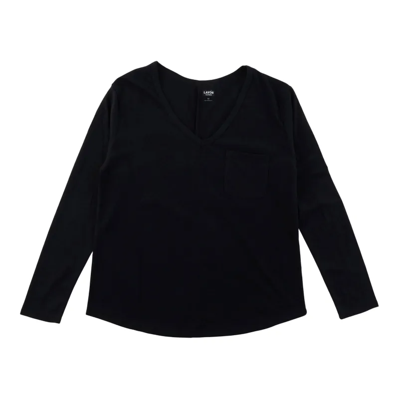 Women's Long Sleeve Burnout T-Shirt sold by Giant Tiger