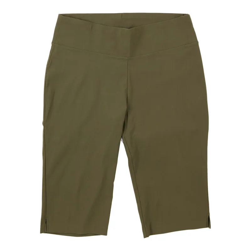 lily morgan Women's Plus Slim Capris with Side Slit sold by Giant Tiger