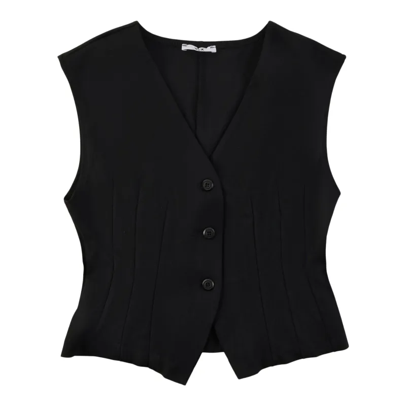 Women’s V-Neck Ponte Vest sold by Giant Tiger
