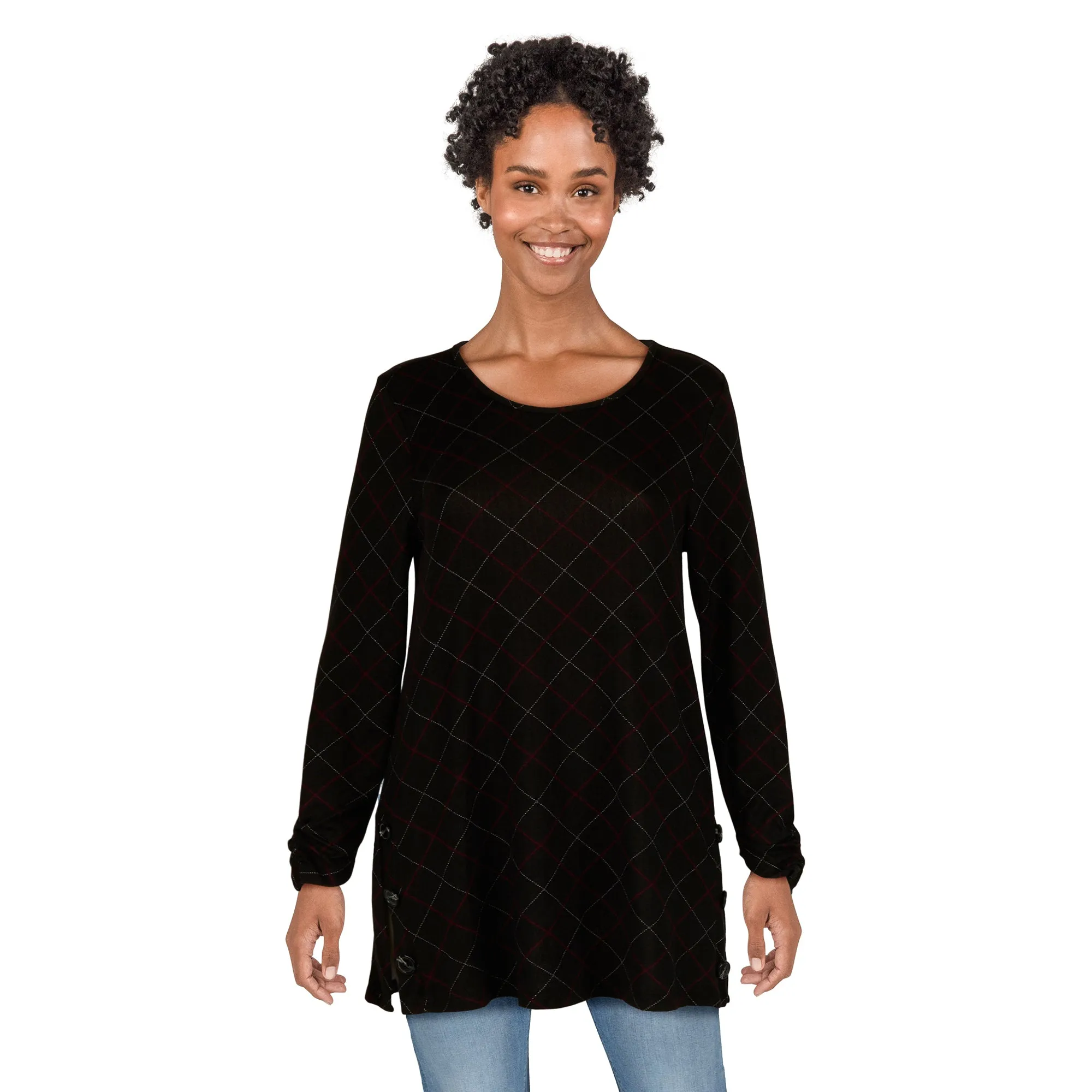 lily morgan Women's Top with Side Buttons sold by Giant Tiger product image thumbnail 5