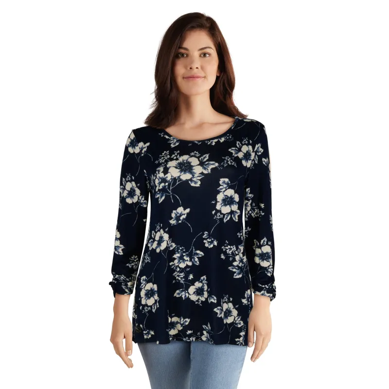 lily morgan Women's Top with Side Buttons made by Giant Tiger