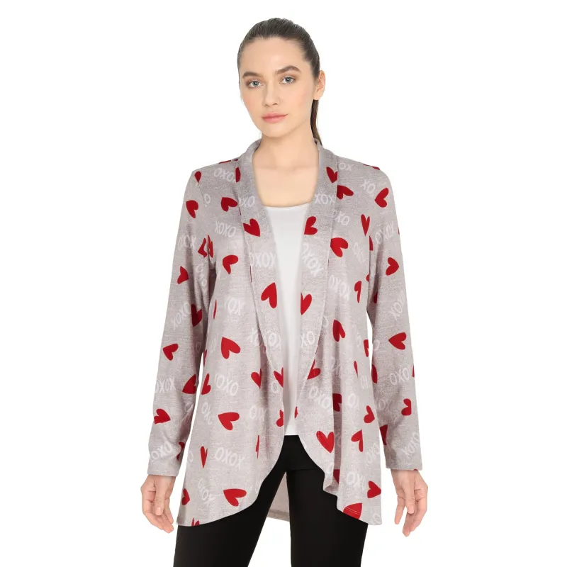 Women's Valentine's Day Cardigan sold by Giant Tiger