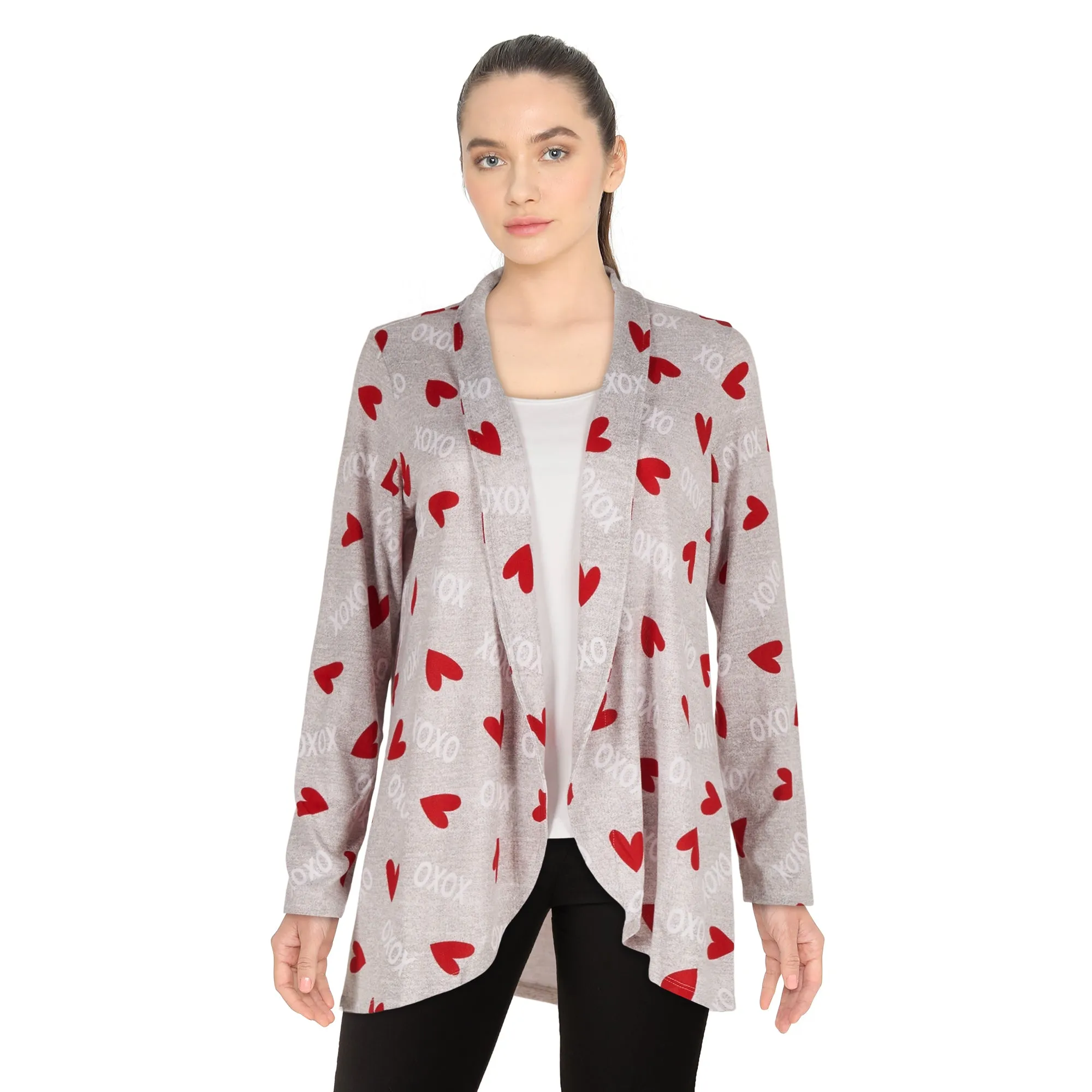 Women's Valentine's Day Cardigan sold by Giant Tiger