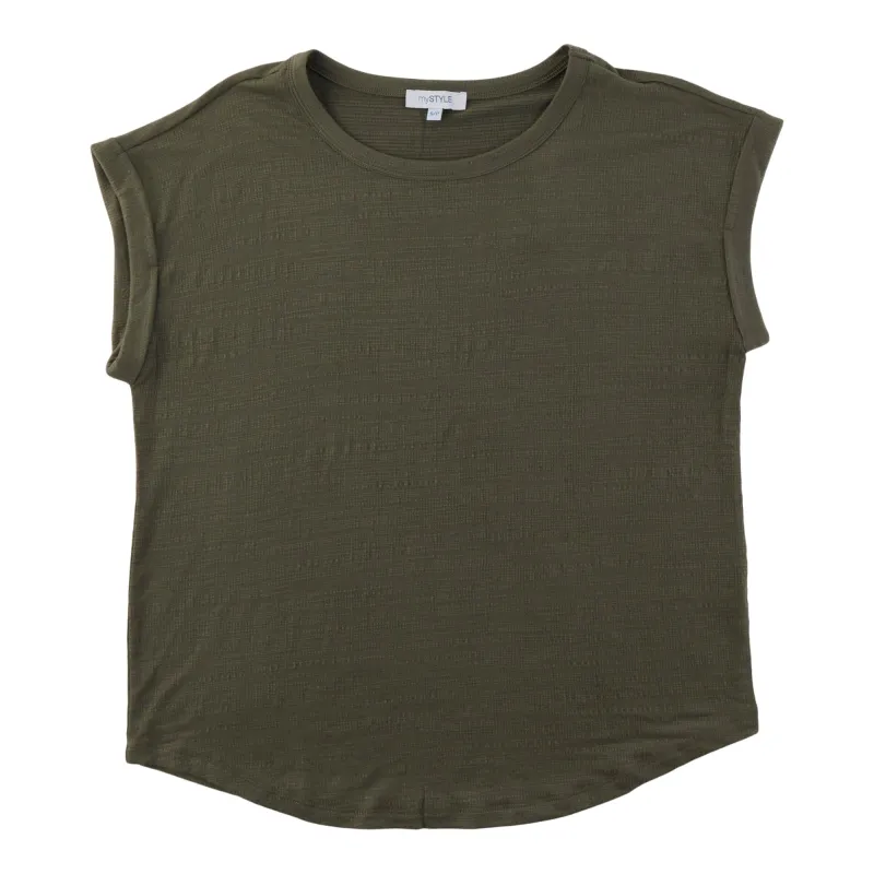 mySTYLE Women's Rolled Sleeve Tee sold by Giant Tiger