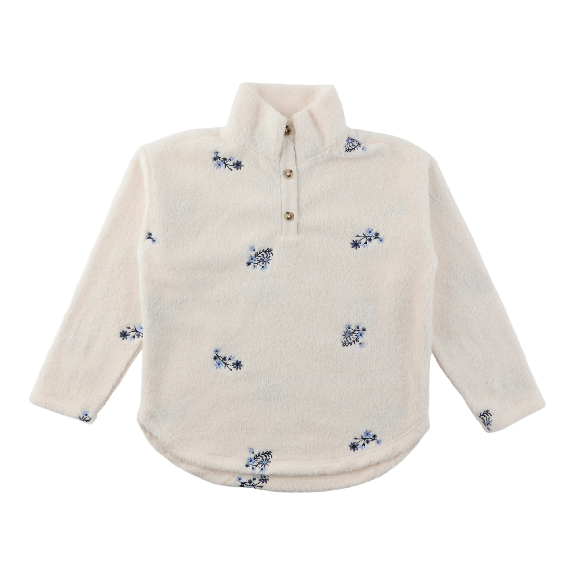 Women's Embroidered Sherpa Sweater sold by Giant Tiger
