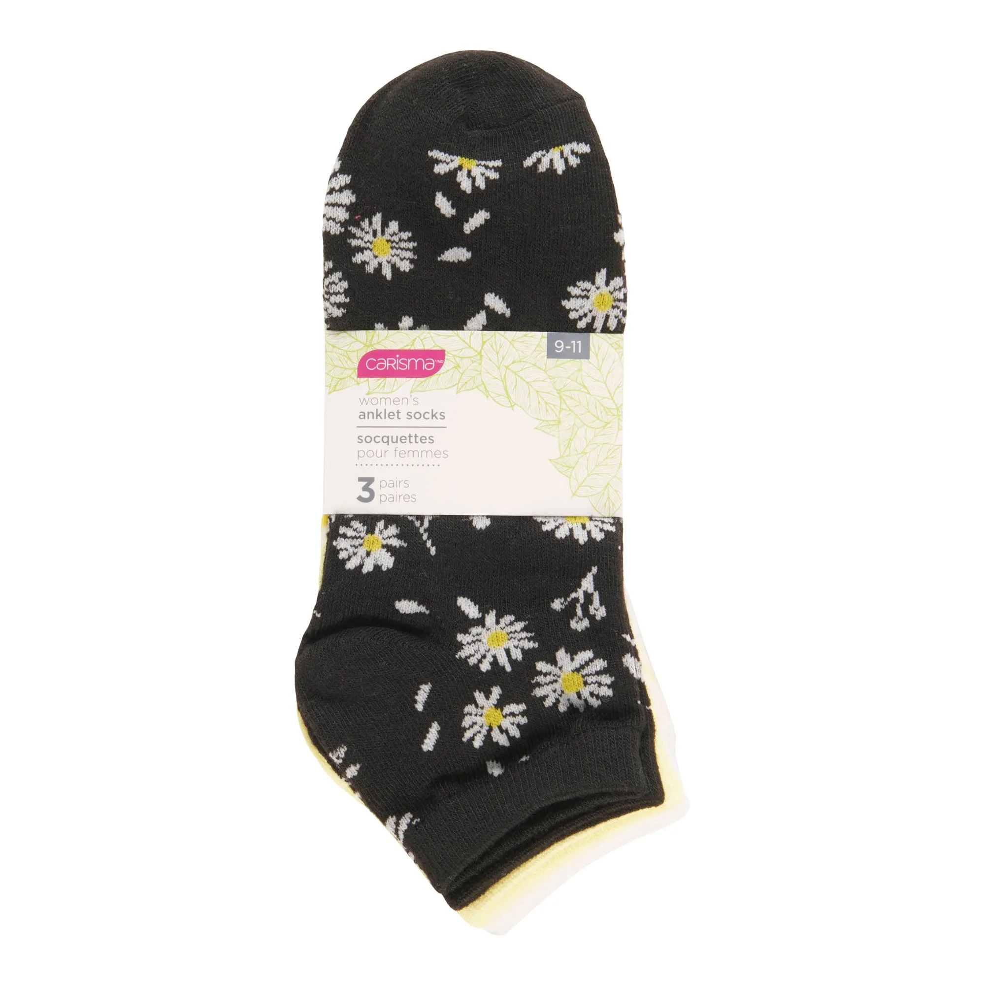 Carisma Women's Novelty Ankle Socks, 3-Pack sold by Giant Tiger product image thumbnail 2