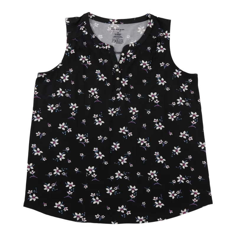 lily morgan Women's Printed Camisole with Buttons sold by Giant Tiger