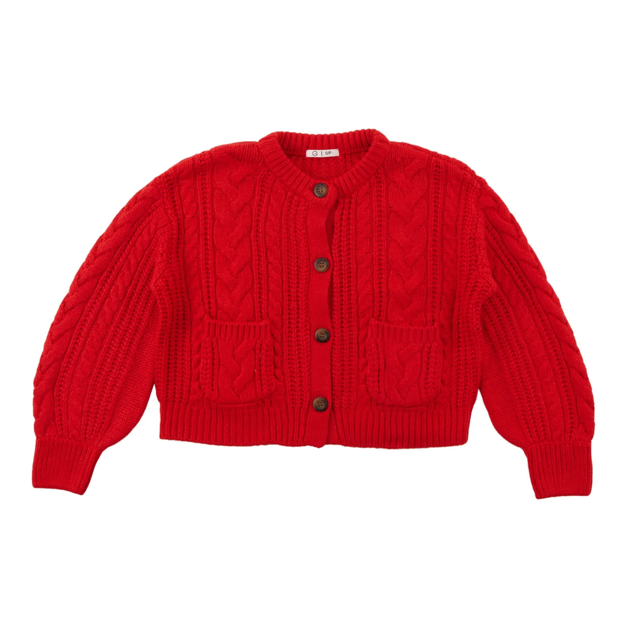 Women's Long Sleeve Cable Knit Cardigan sold by Giant Tiger