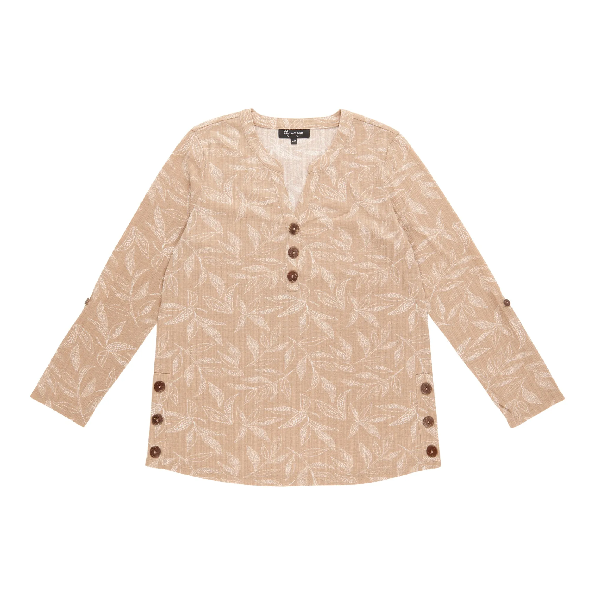 lily morgan Women's Top with Side Buttons sold by Giant Tiger product image thumbnail 3