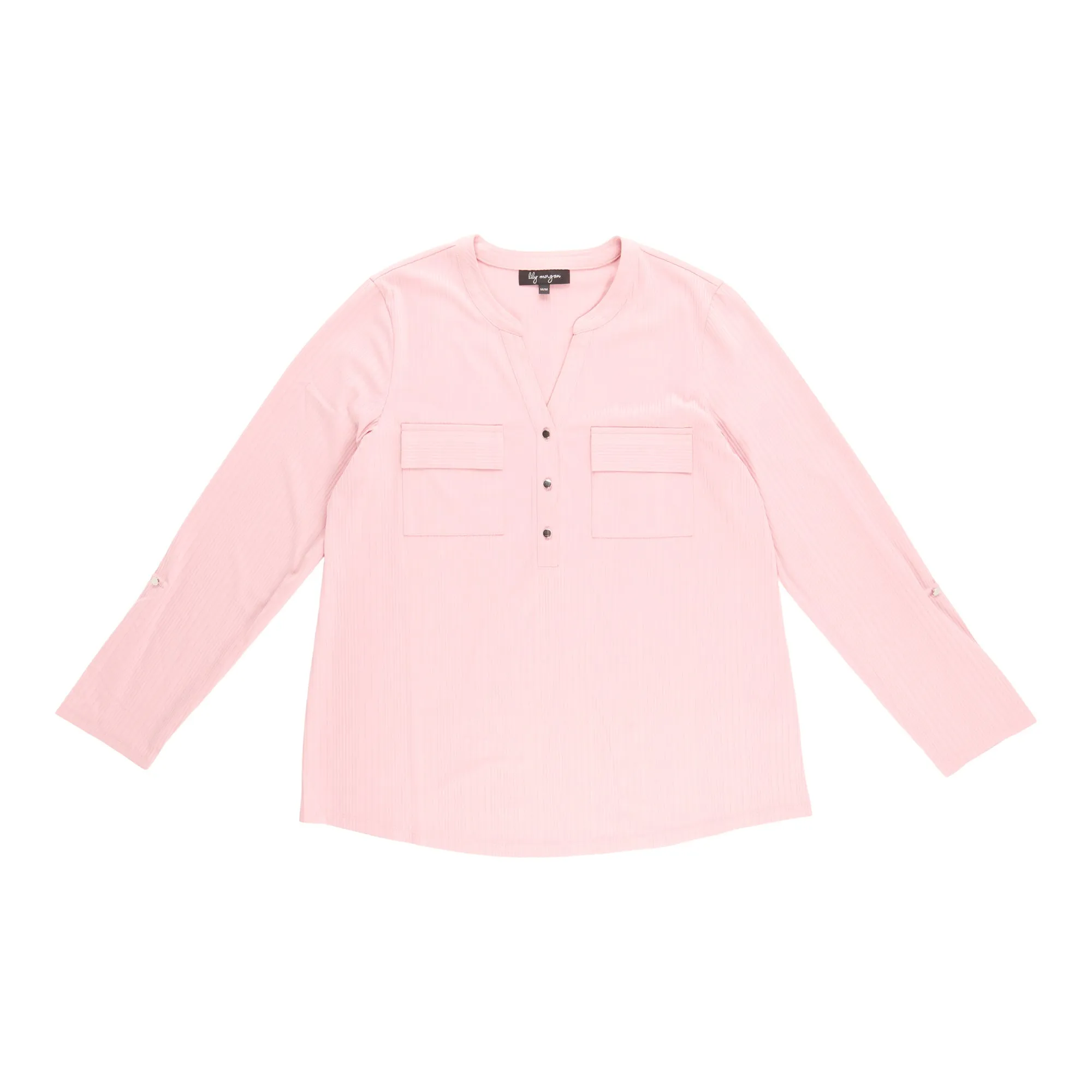 lily morgan Women's Mandarin Collar Top sold by Giant Tiger product image thumbnail 4