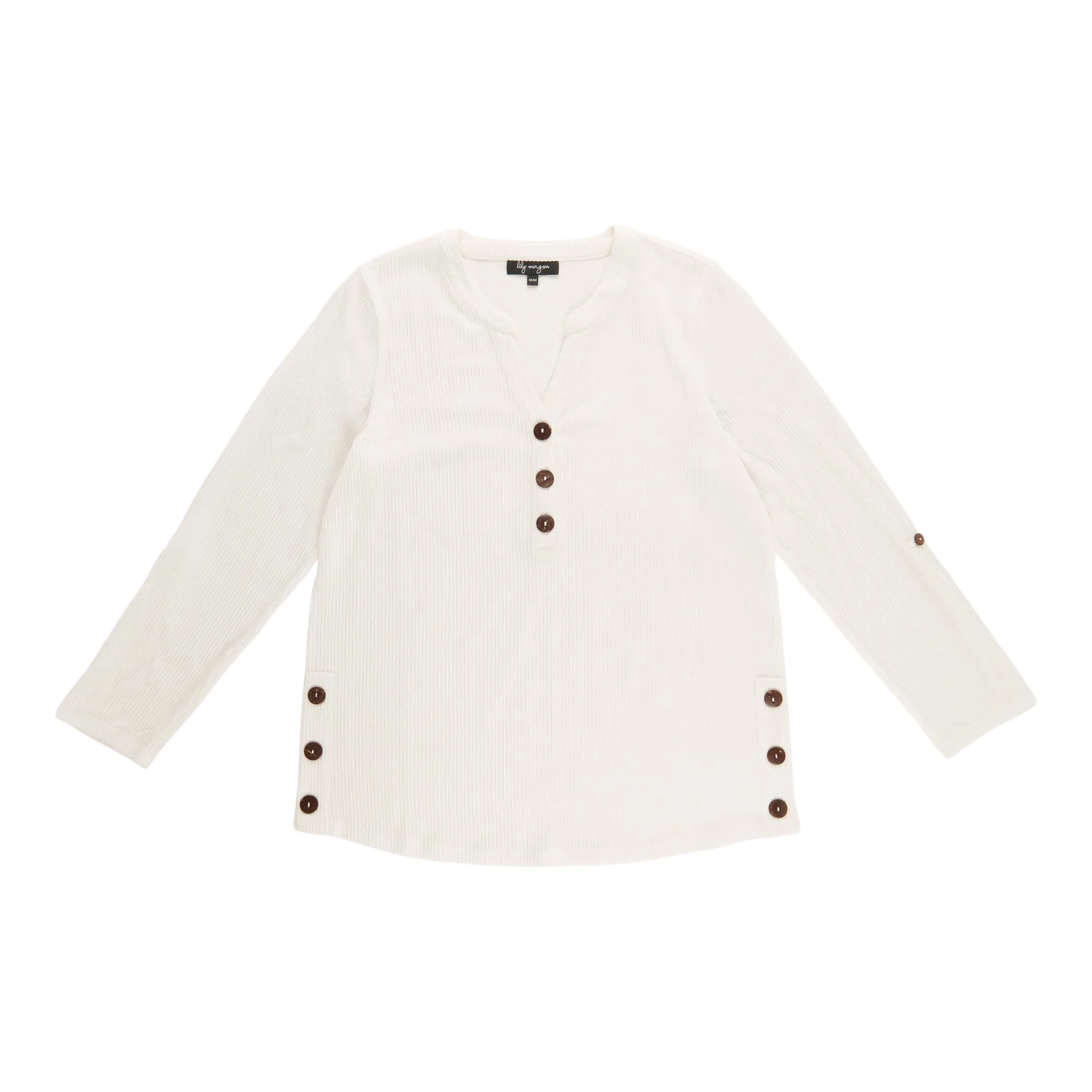 lily morgan Women's Top with Side Buttons sold by Giant Tiger product image thumbnail 2